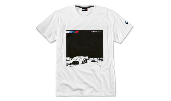 تی شرت بی ام و دارای طرح گرافیکی بی ام و M8 GTE