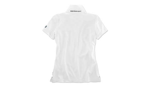 پلو شرت سفیدزنانه بی ام و سایزهای مختلف 1