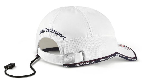 کلاه Yatchsport cap برند بی ام و سفید رنگ