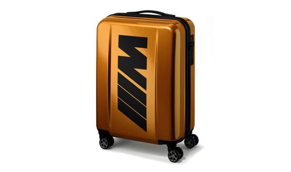 چمدان بی ام و M طلایی
